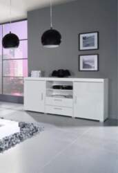 Kumode Cama Meble Samba 5, balta