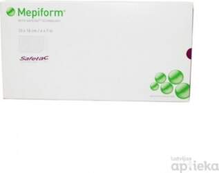 MEPIFORM pārsējs sterils 10x18cm N5