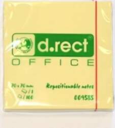 Pašlīmējošs blociņš 76x76mm dzel Drect