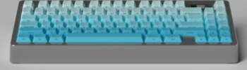 Pbt gradient keycaps 125 taustiņi cherry