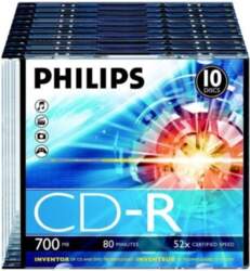 Philips CD-R 80 700MB SLIM CASE