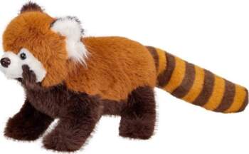 Pūkaina brūna panda, 30 cm