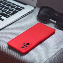 Sarkans mīksts maciņš priekš Xiaomi Redmi