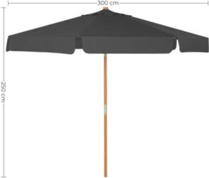 Saulessargs 300 cm