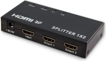 SAVIO HDMI sadalītājs, 1 input, 2