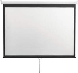 Sbox Manual Pull-Down Projector Screen 100"