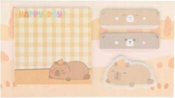 Strigo "sleeping Capybara" līmlapiņas, 4