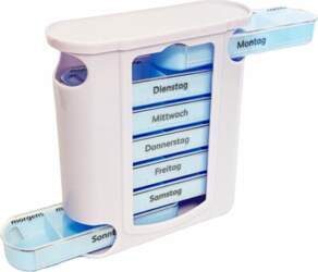 Tablešu dozators 7 dienām, 13cm