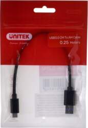 Unitek, USB-A - USB-C, 0.25