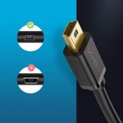 USB kabelis - mini USB kabelis