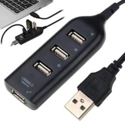 USB koncentrators Perfee, 4 porti, USB