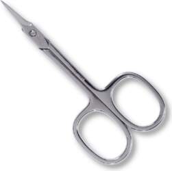 Credo Cuticle Scissors, Pointed End, Chrome