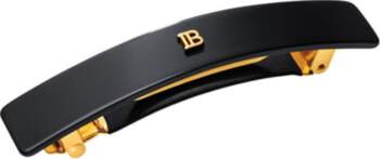 Balmain Barrette Medium Black