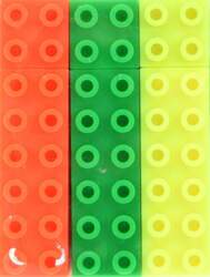 Marķieri BUILDING BLOCK,3 gab