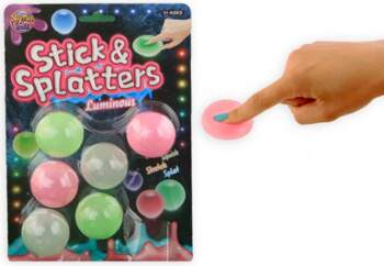 Spēle Magic fidget Sticky Balls GLOW