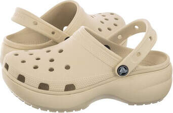 Crocs Classic Platform Clog W Bone