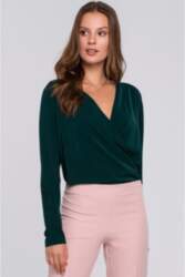 Makover K037 Wrap front blūze -