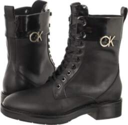 Calvin Klein Rubber Sole Combat Boot