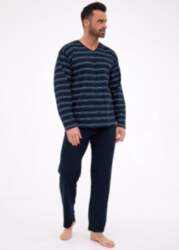 Vīriešu pidžama ar garām piedurknēm Cornette