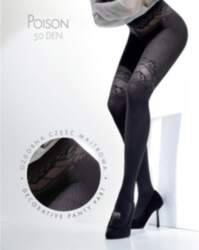 Zeķubikses Knittex Poison 3D 50 den