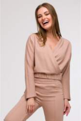 BeWear B292 Wrap front sweatshirt -