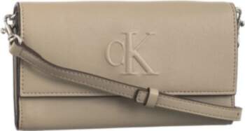 Calvin Klein Sculpted Long Fold Strap