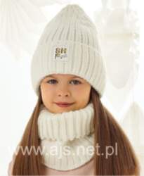 AJS 48-393 komplekts meitenēm: cepure +