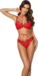 Sarkans push-up krūšturis Kinga PU-1036 Rachel