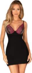 Naktskrekls Obsessive Rosenty Chemise XS-2XL