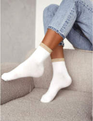 Zeķes Milena 0200-200 Lurex valnītis 37-41