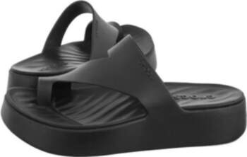 Crocs Getaway Platform Toe Loop Black