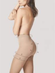 Koriģējošās zeķubikses Fiore Total Slim M
