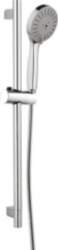 3-function shower set with rail