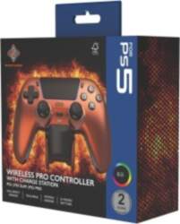 Deltaco Controller inkl. Ladestation Wireless orange