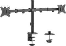 Dual Monitor 17"-32" Desk Mount