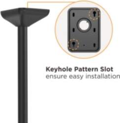 Equip 45"-55" Dual Screen Ceiling