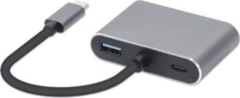 IBox IUHCHDVGA USB Type-C Hub 4-in-1