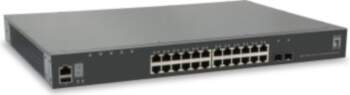 LevelOne KILBY 28-Port Stackable L3 Lite