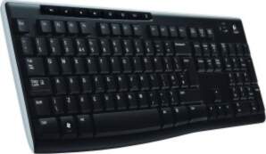 LOGITECH K270 Wireless Keyboard - BLACK