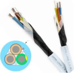 LORAD 3x2.5 POWER CABLE BLUE