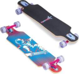 Muuwmi Longboard Compact Skateboard skrituļdēlis, ABEC