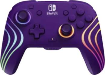 PDP Controller Afterglow Wave wireless purple