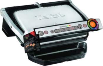 TEFAL Grils OptiGrill+ ,2000 W, tērauda