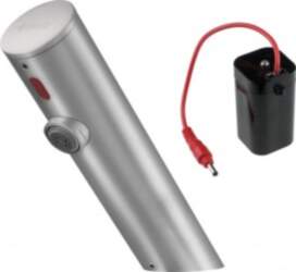 Touchless washbasin mixer without temperature control
