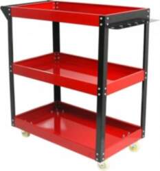 WORKSHOP TROLLEY 3 LEVELS /SILVER