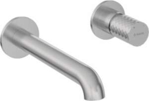 Concealed basin mixer
