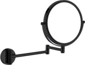 Cosmetic mirror on a movable arm