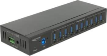 DeLock External Industry Hub 10 x