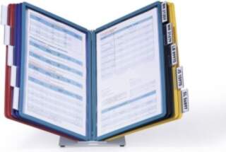 Durable VARIO document display carousel Desk