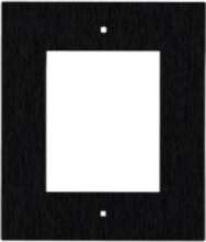 ENTRY PANEL 1MOD. FLUSH FRAME/BLACK/ IP